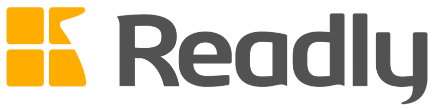 Readly logo (dark) | Readly AB